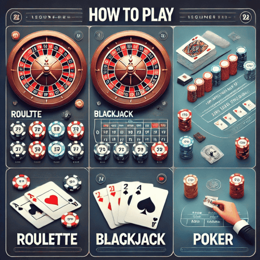 Od rulete do pokra: osvojite najbolj priljubljene igralniške igre